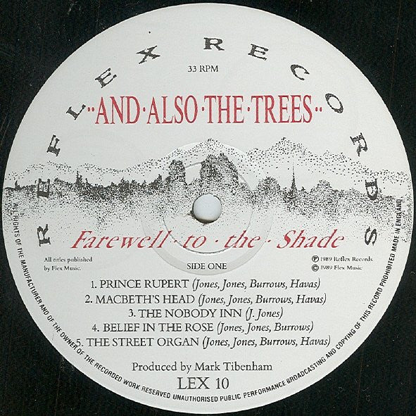 And Also The Trees : Farewell To The Shade (LP, Album)