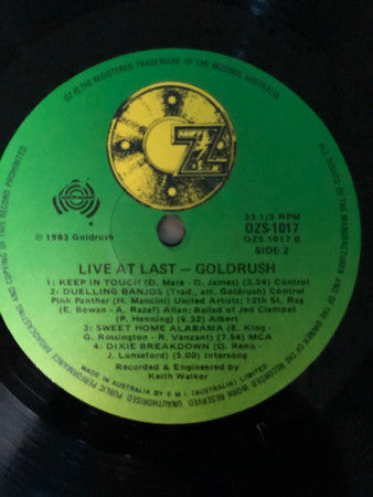 Goldrush (16) : Live At Last (LP)