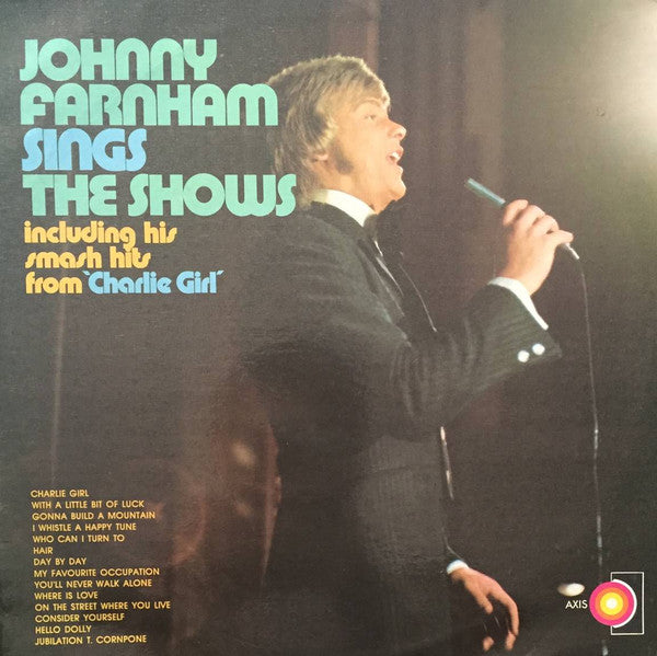 Johnny Farnham* : Johnny Farnham Sings The Shows (LP, Album)