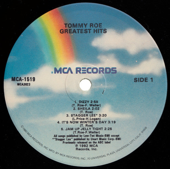 Tommy Roe : Greatest Hits (LP, Comp)