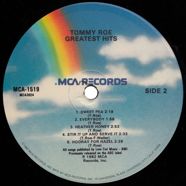Tommy Roe : Greatest Hits (LP, Comp)