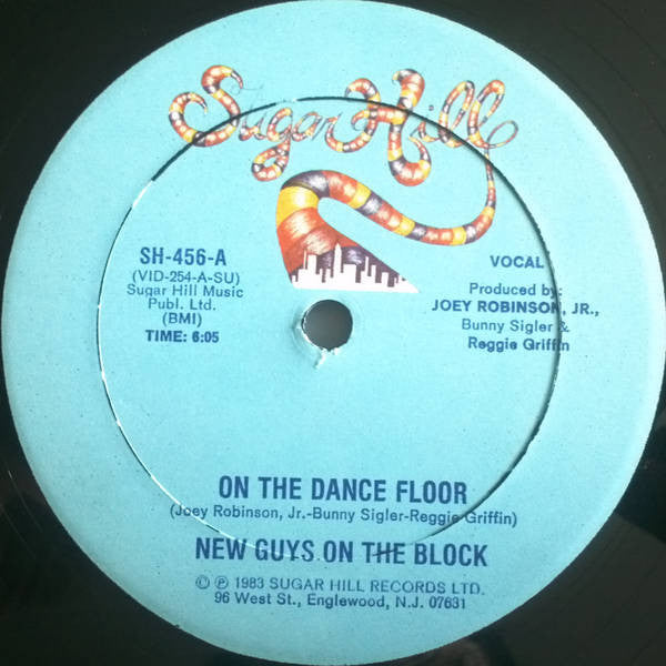 New Guys On The Block : On The Dance Floor (12")