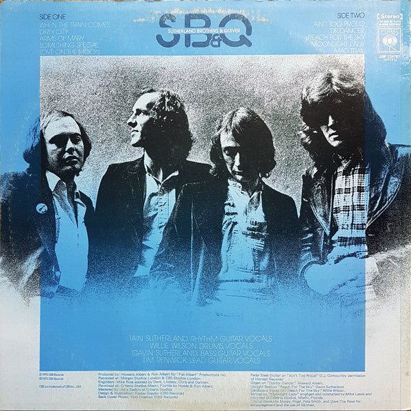 Sutherland Brothers & Quiver : Reach For The Sky (LP, Album)