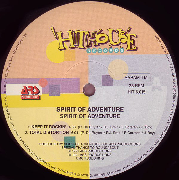 Spirit Of Adventure : Spirit Of Adventure (12&quot;)