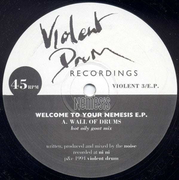 Your Nemesis : Welcome To Your Nemesis E.P. (12", EP)