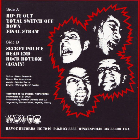 Vitamin X : Rip It Out (7", Red)