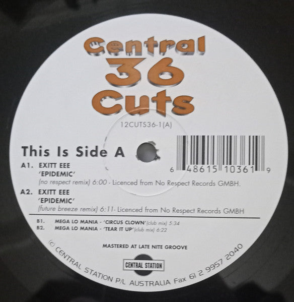 Various : Central Cuts 36 (12")