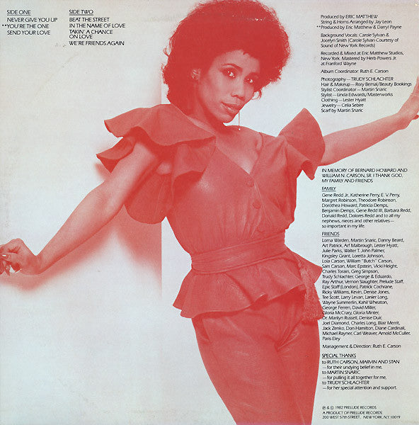 Sharon Redd : Redd Hott (LP, Album)