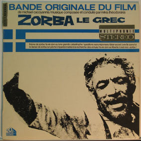 Mikis Theodorakis : Zorba Le Grec (Bande Originale Du Film) (LP, Album, RE)