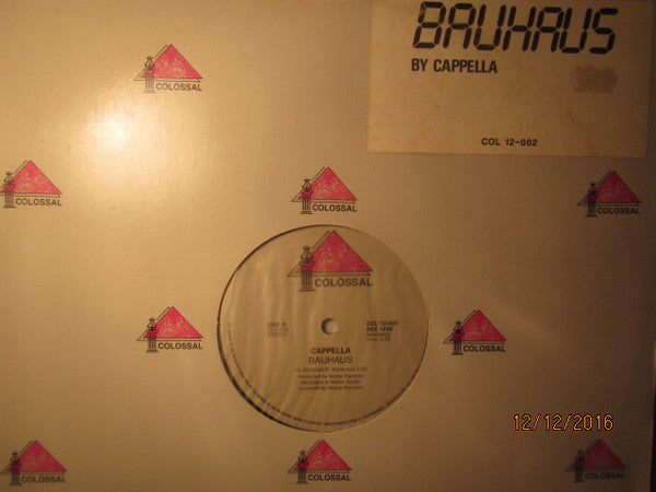 Cappella : Bauhaus (12")