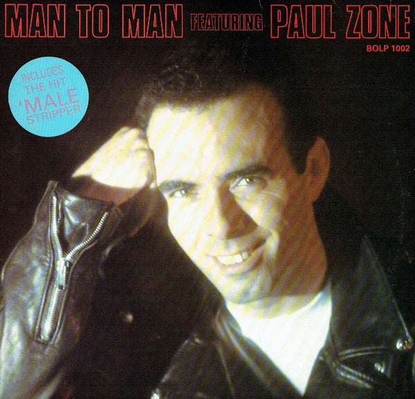 Man 2 Man Featuring Paul Zone : Man To Man Featuring Paul Zone (LP)