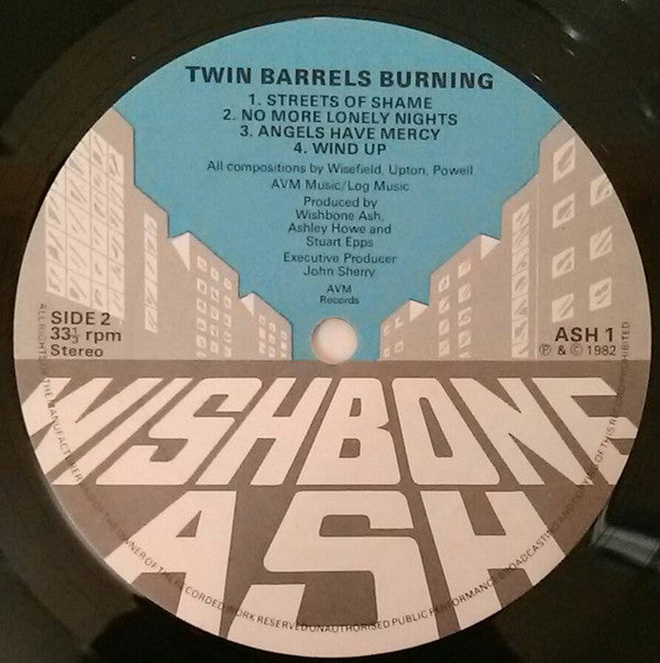 Wishbone Ash : Twin Barrels Burning (LP, Album)