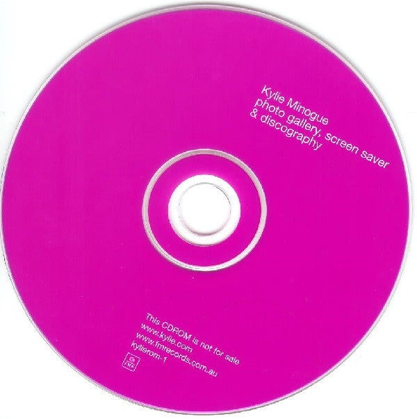 Kylie Minogue : Kylie (CD-ROM, Promo)