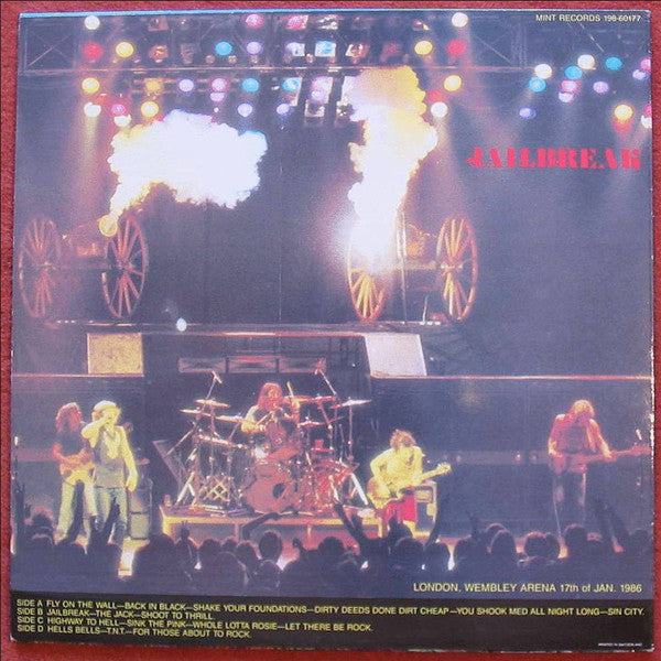 AC/DC : Jailbreak (2xLP, Unofficial)