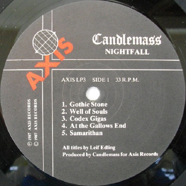 Candlemass : Nightfall (LP, Album)