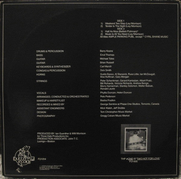 THP Orchestra : THP #2 - Tender Is The Night (LP, Album, Rai)