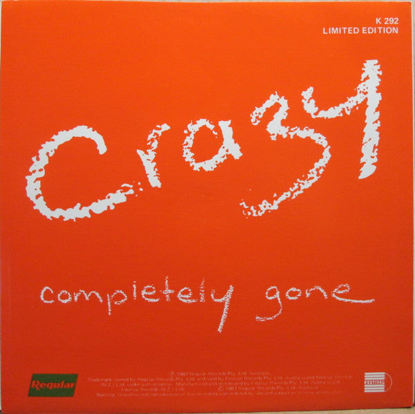 Icehouse : Crazy (7", Single, Ltd)