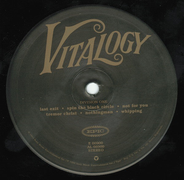 Pearl Jam : Vitalogy (LP, Album)