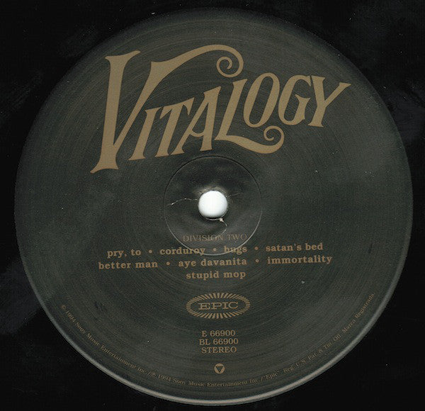 Pearl Jam : Vitalogy (LP, Album)