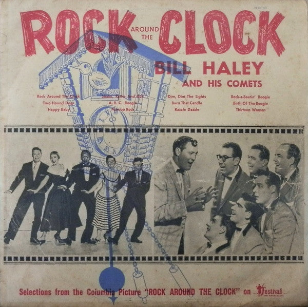 Bill Haley And His Comets : Rock Around The Clock (LP, Album, Mono)