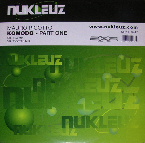 Mauro Picotto : Komodo - Part One (12")