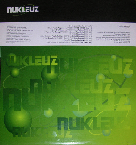 Mauro Picotto : Komodo - Part One (12")