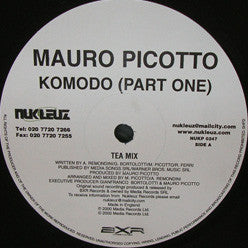 Mauro Picotto : Komodo - Part One (12")