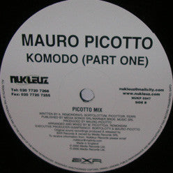 Mauro Picotto : Komodo - Part One (12")