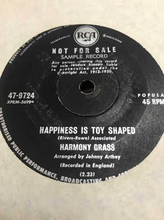 Harmony Grass : Move In A Little Closer Baby (7&quot;, Single, Promo)