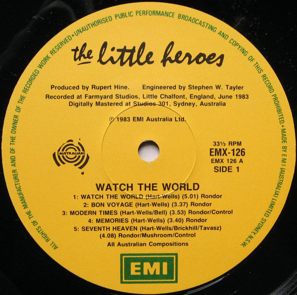 Little Heroes : Watch The World (LP, Album)