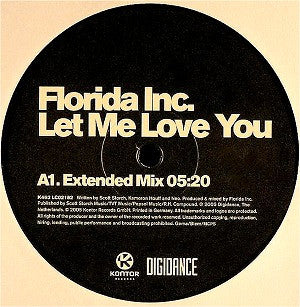 Florida Inc. : Let Me Love You (12&quot;)