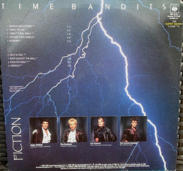 Time Bandits : Fiction (LP, Album)