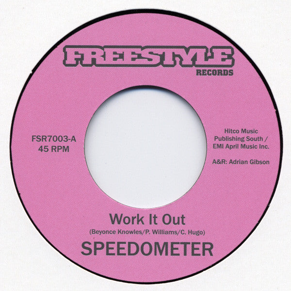 Speedometer (2) : Work It Out / City Strut (7")