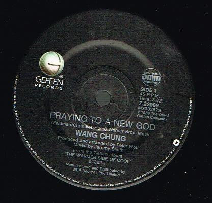 Wang Chung : Praying To A New God (7", Single, Dir)