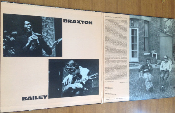 Braxton* & Bailey* : Live At Wigmor (2xLP, Album, RE)