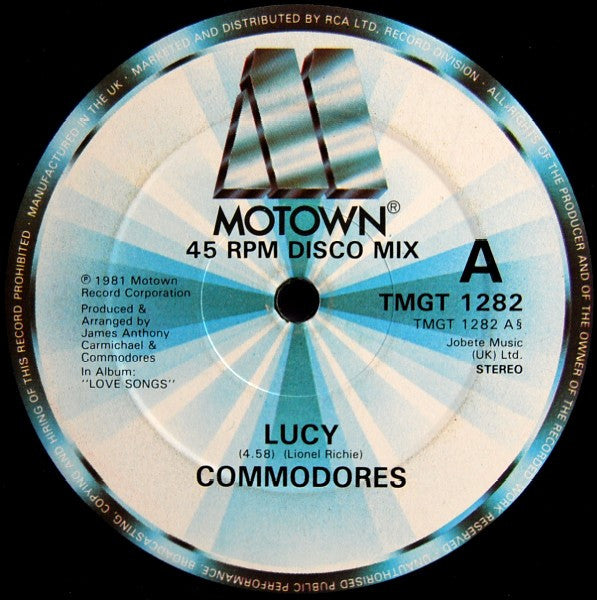 Commodores : Lucy (12&quot;)