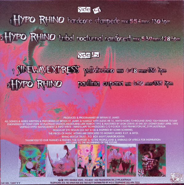 Vertigo Hypo : Hypo Rhino (12")