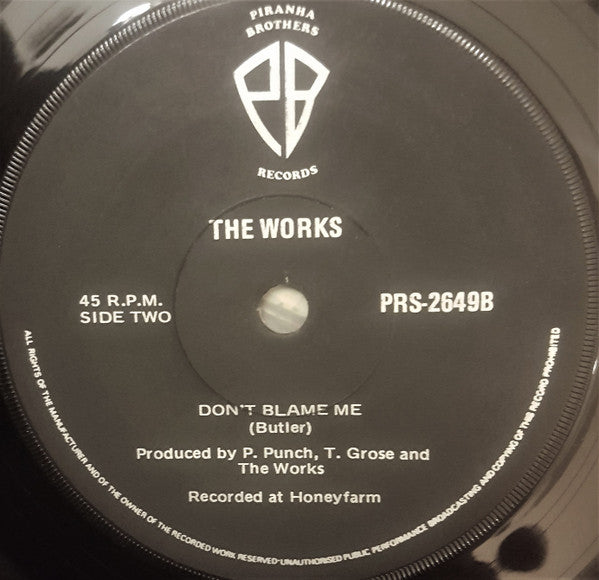 The Works (5) : (You're Just A) Button On A Shirt (7", EP)