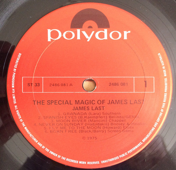 James Last : The Special Magic Of James Last (LP, Comp)