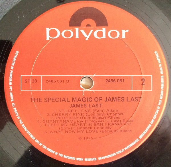 James Last : The Special Magic Of James Last (LP, Comp)