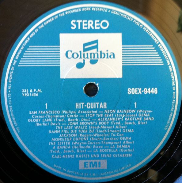 Karlheinz Kästel : Hit Guitar (LP, Album, RP)