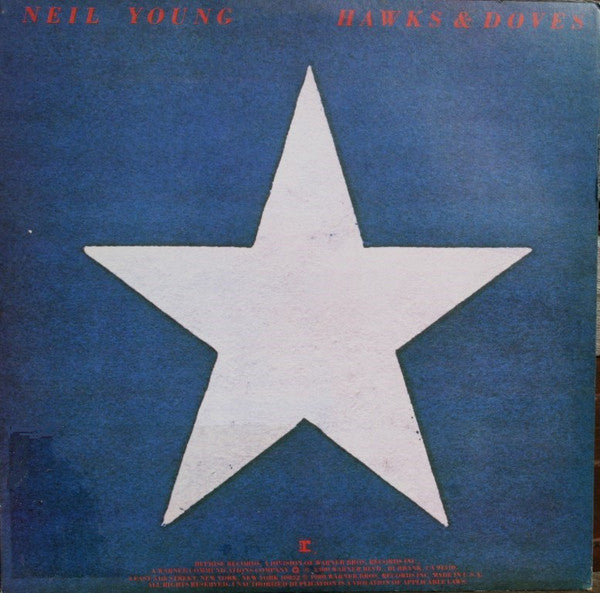 Neil Young : Hawks & Doves (LP, Album)