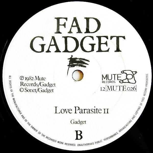Fad Gadget : For Whom The Bells Toll (12", Single)