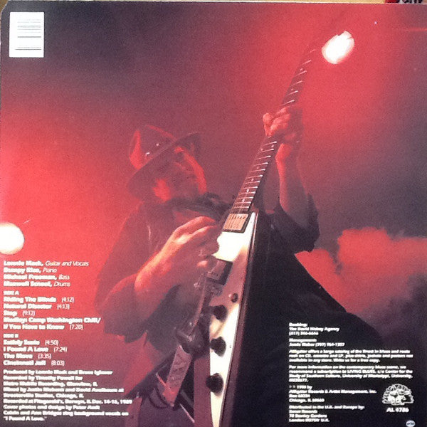 Lonnie Mack : Live Attack Of The Killer V (LP, Album, Hub)