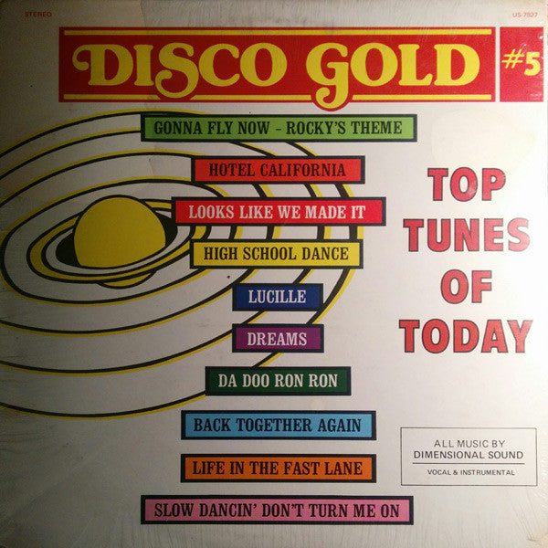 Dimensional Sound : Disco Gold #5 (LP)