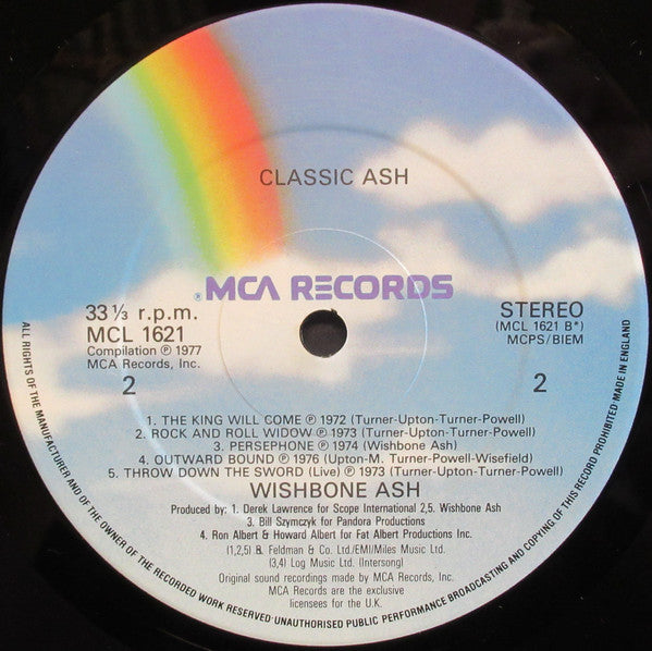 Wishbone Ash : Classic Ash (LP, Comp, RE)