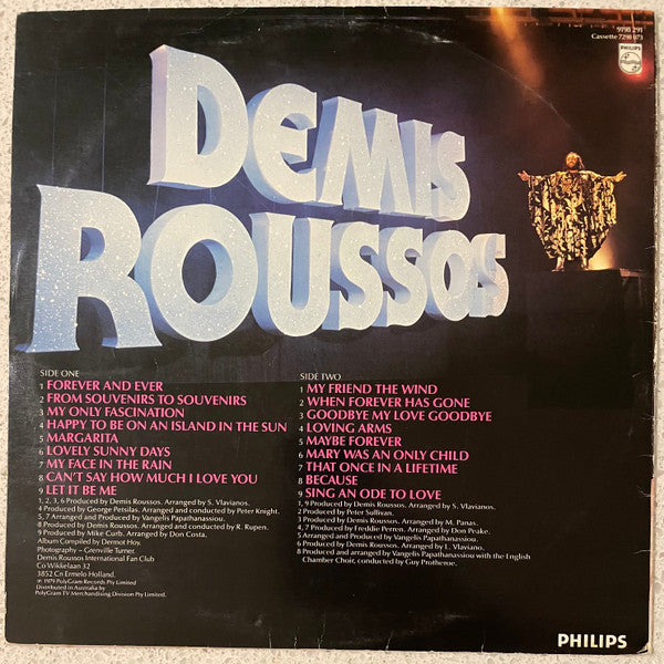 Demis Roussos : The Roussos Phenomenon (LP, Comp)