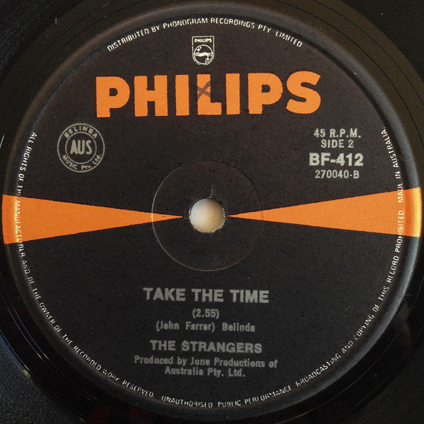 The Strangers (14) : Happy Without You (7", Single)