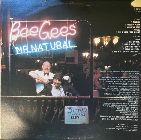 Bee Gees : Mr. Natural (LP, Album)