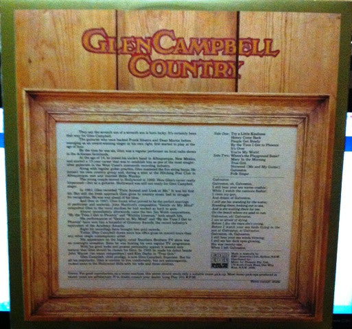 Glen Campbell : Glen Campbell Country (LP, Comp, Gat)